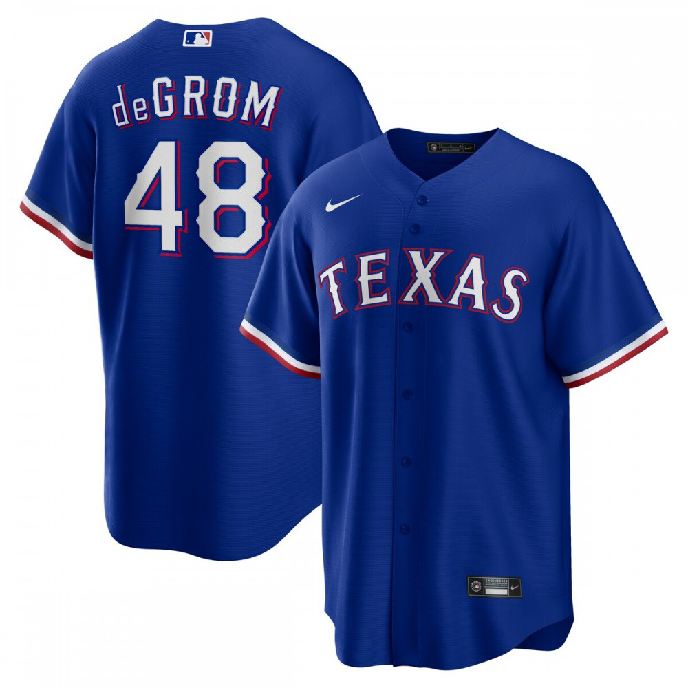 Kids' Texas Rangers Royal Player Jersey