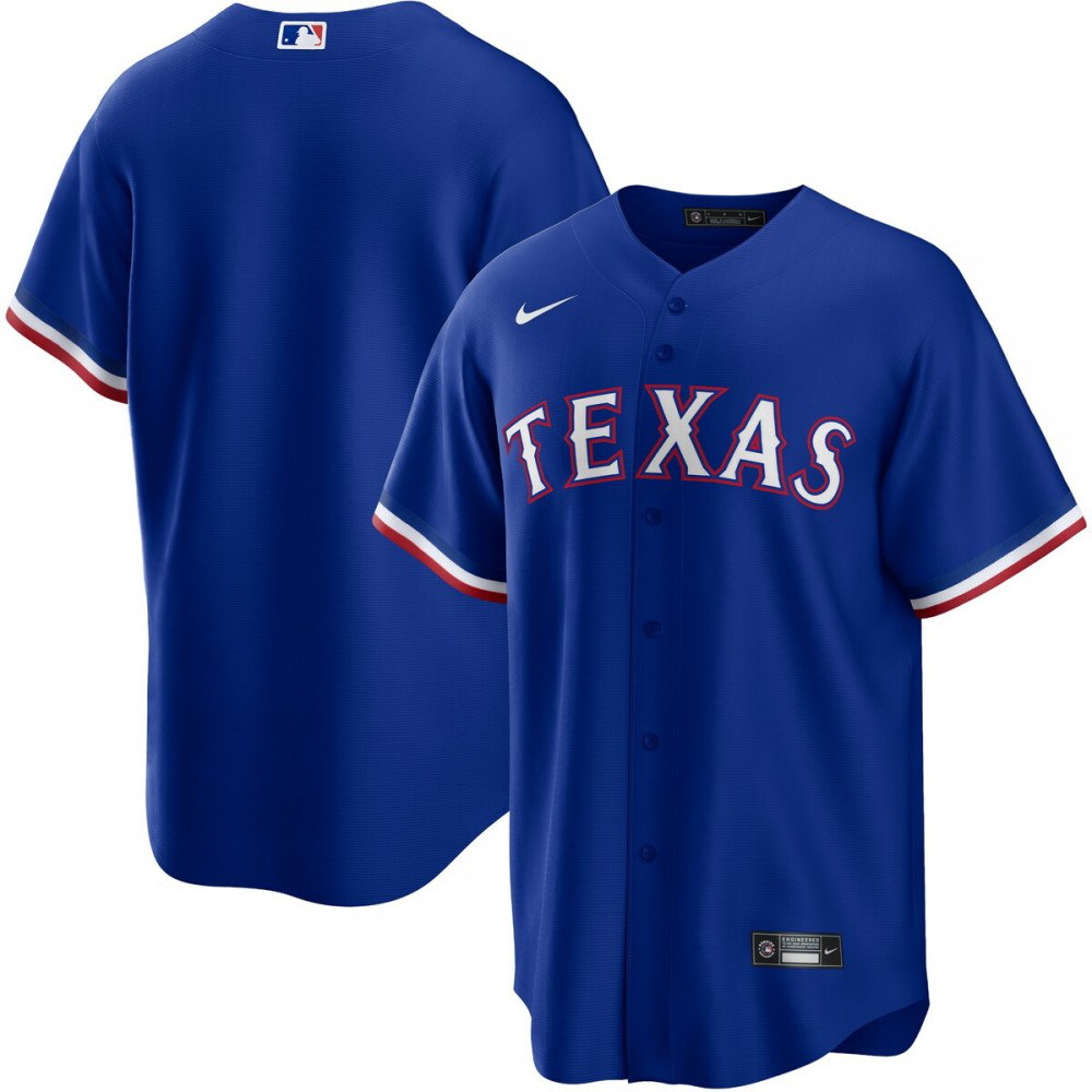 Men's Texas Rangers Royal Replica Jersey
