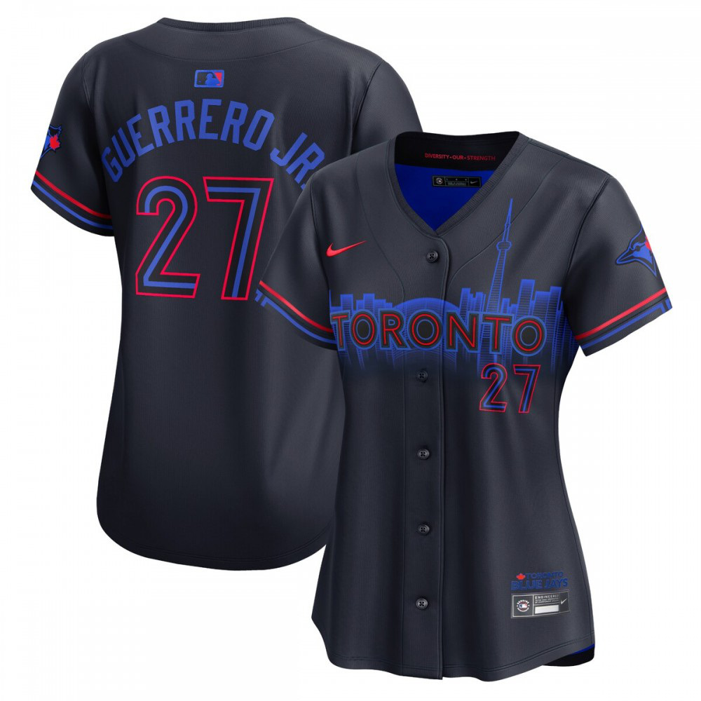 Kids' Toronto Blue Jays 2024 Navy City Limited Jersey