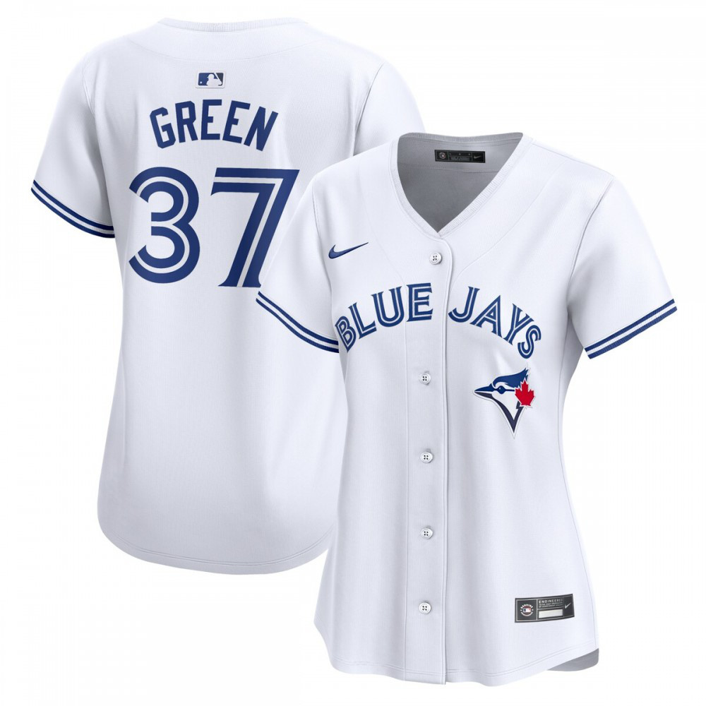 Women's Toronto Blue Jays Green Limited Jersey