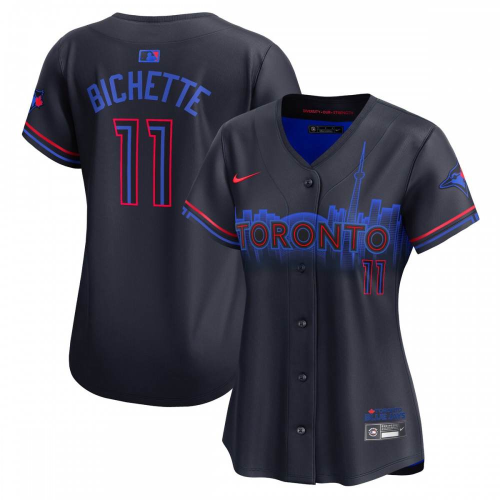 Men's Toronto Blue Jays 2024 Navy City Limited Jersey