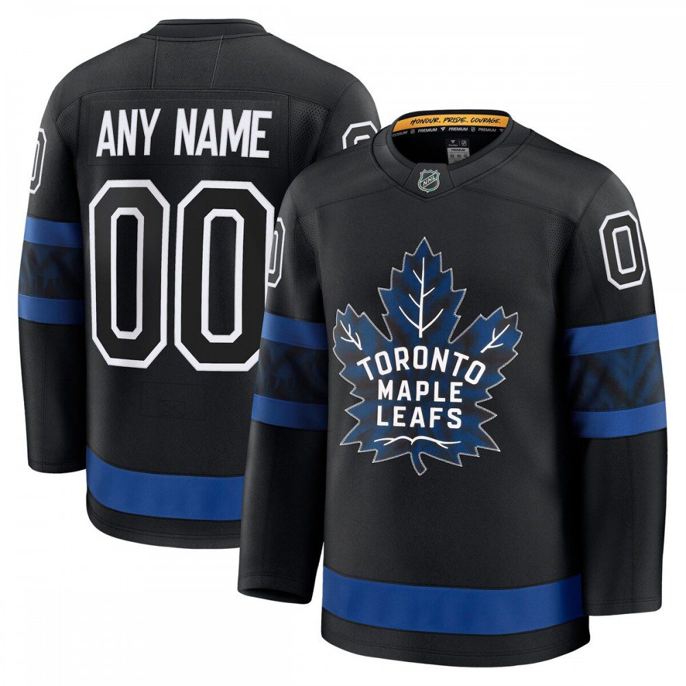 Men's Toronto Maple Leafs Black Alternate Jersey