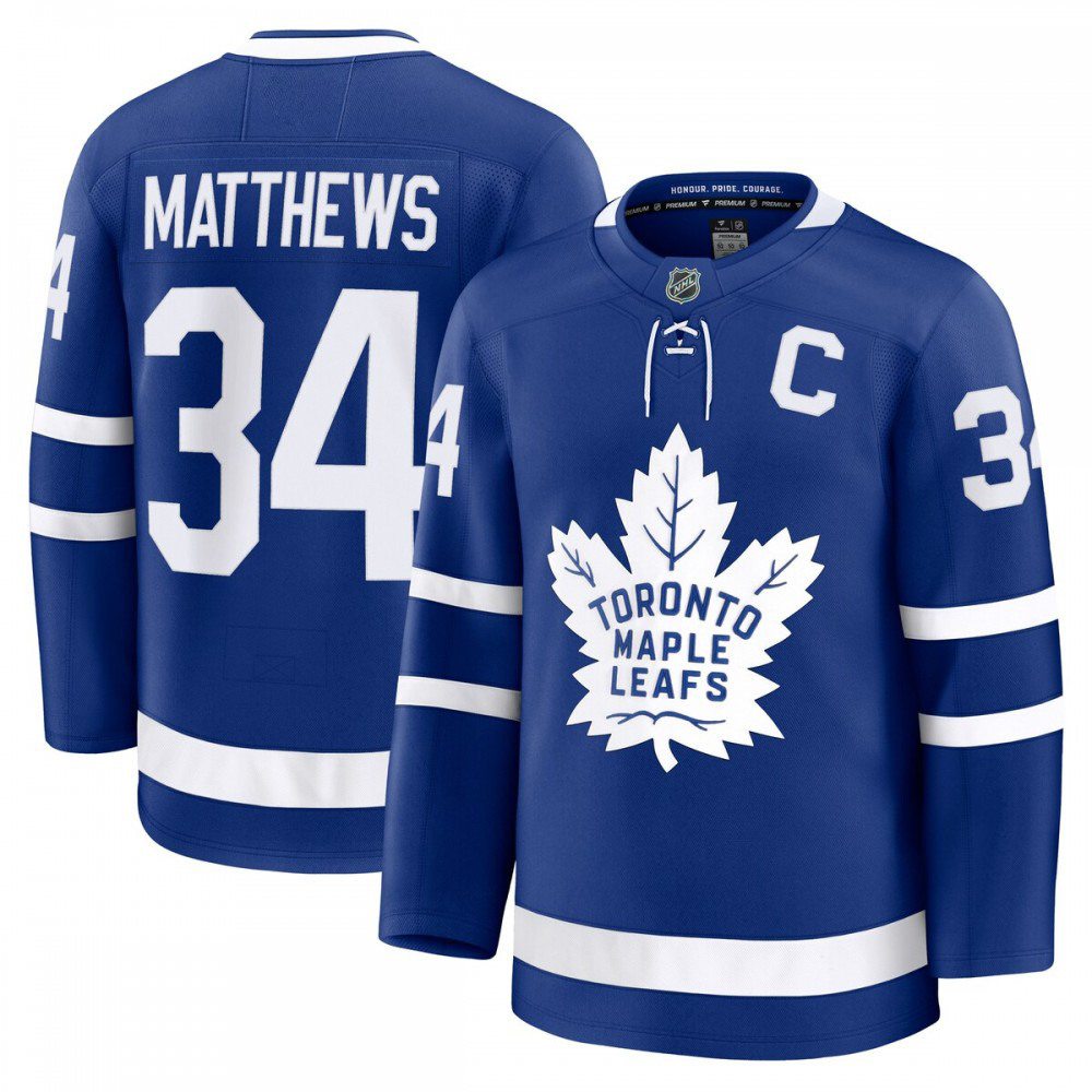 Men's Toronto Maple Leafs Blue Home Jersey