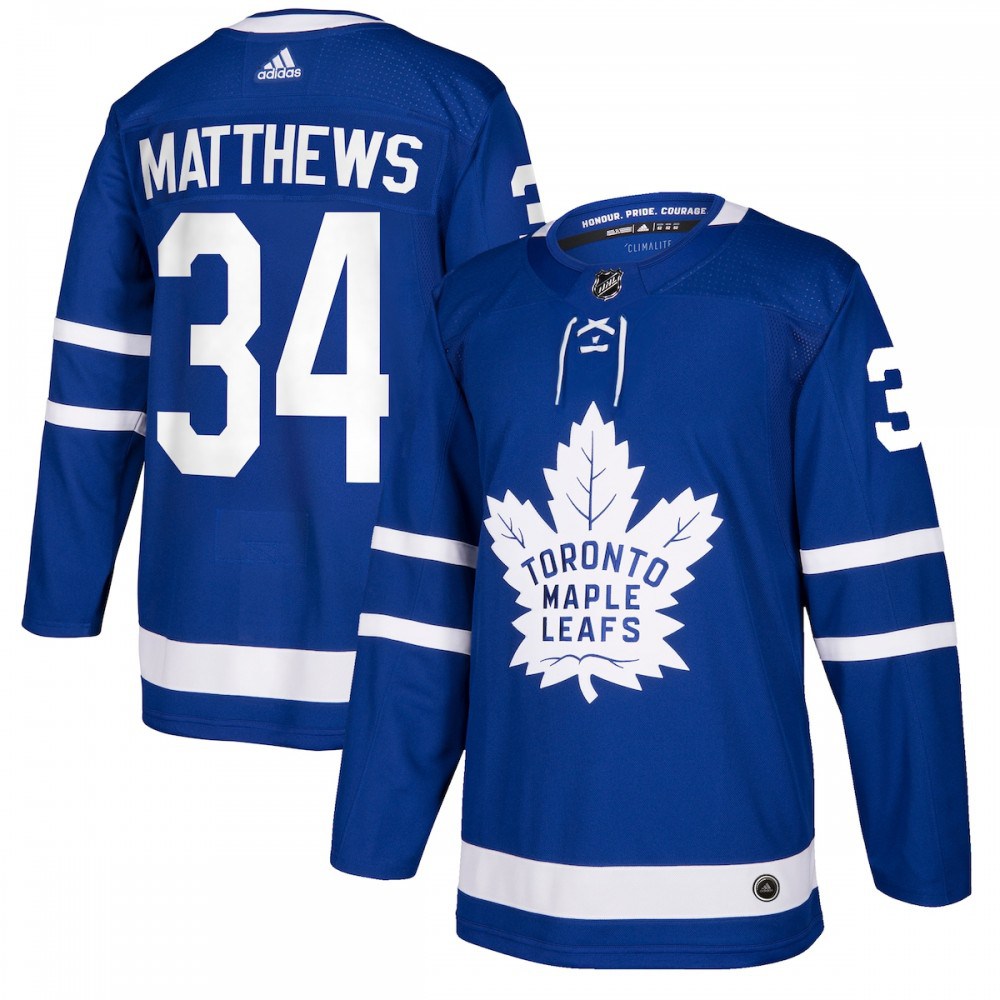 Men's Toronto Maple Leafs Blue Player Jersey