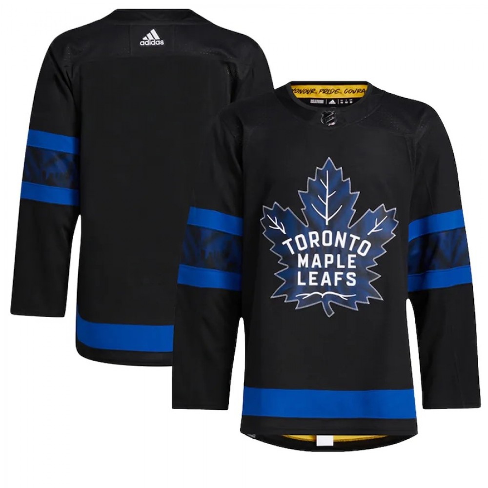 Men's Toronto Maple Leafs Black Alternate Jersey