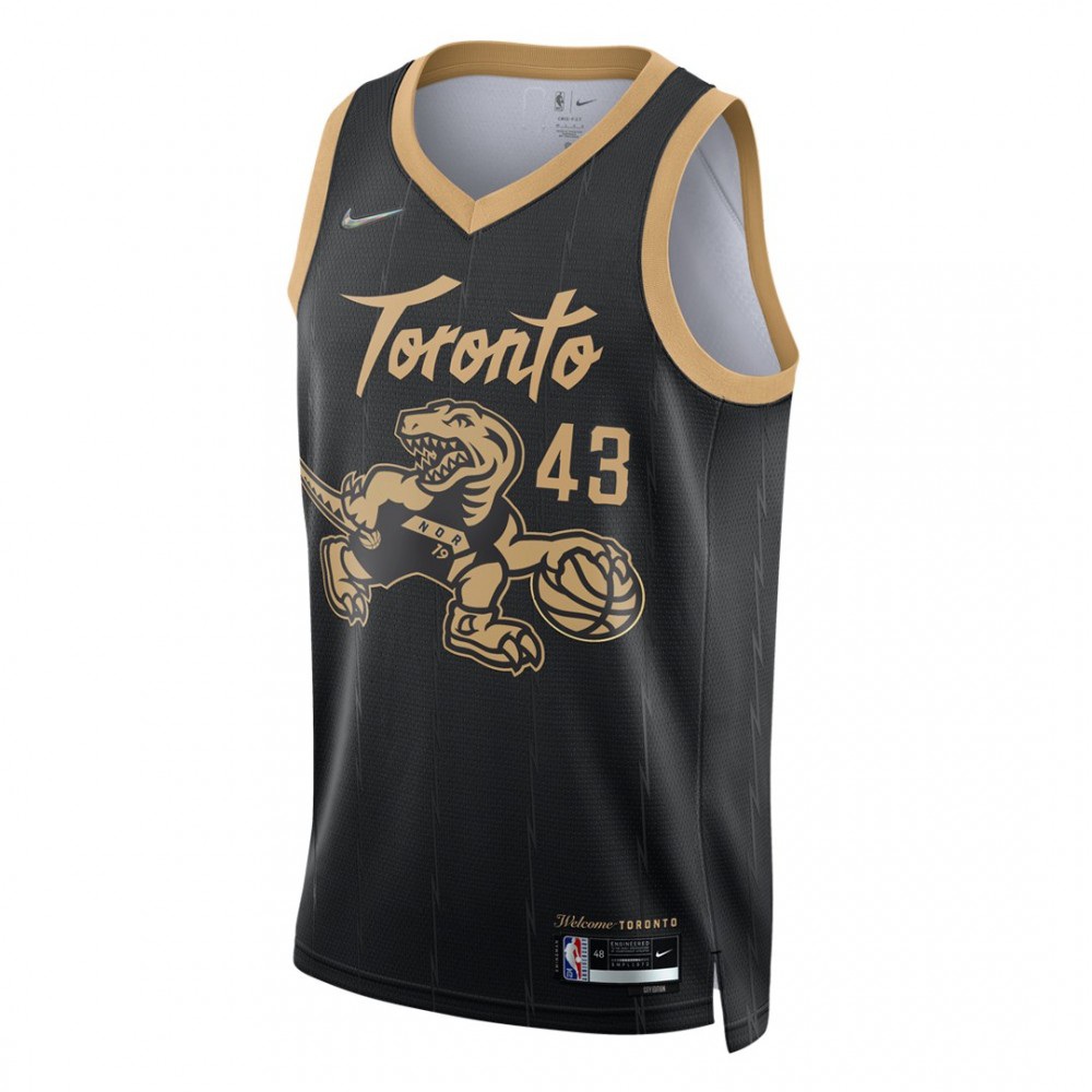 Men's Toronto Raptors 2021 Black City Swingman Jersey