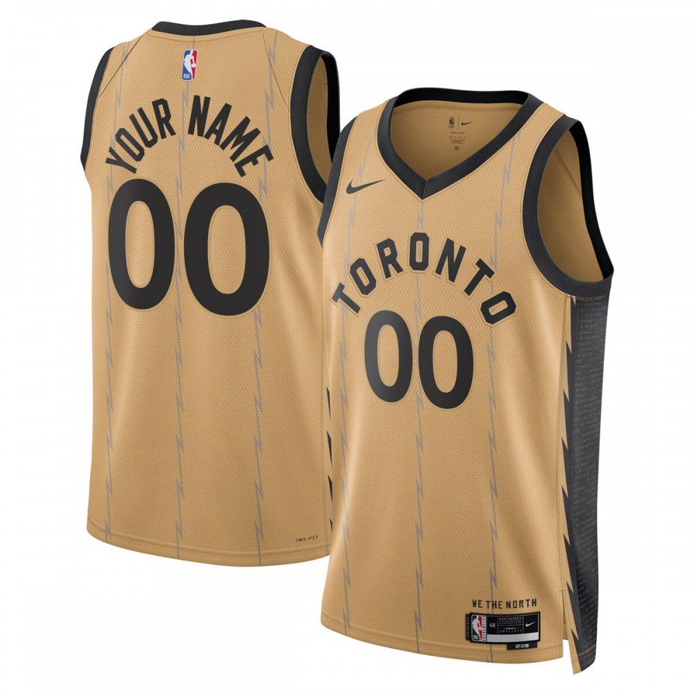 Men's Toronto Raptors 2023/24 Gold City Swingman Jersey