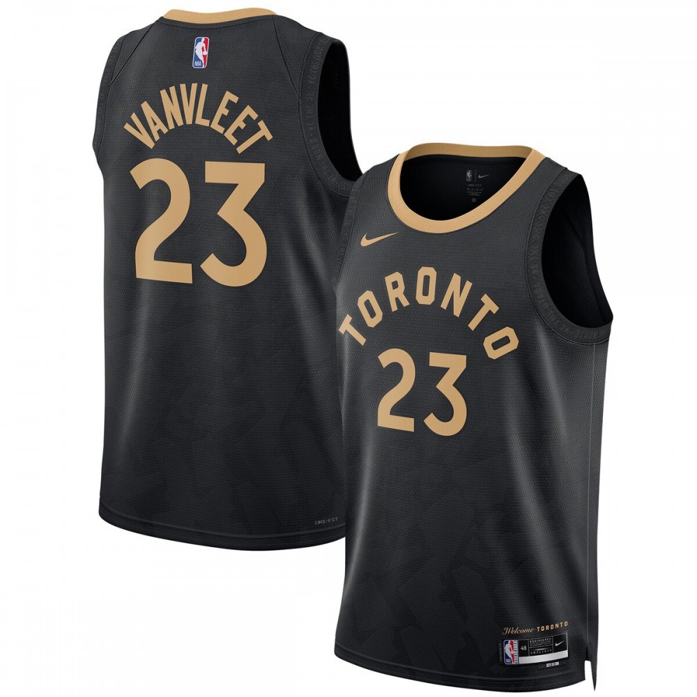 Men's Toronto Raptors 2022/23 Black City Swingman Jersey
