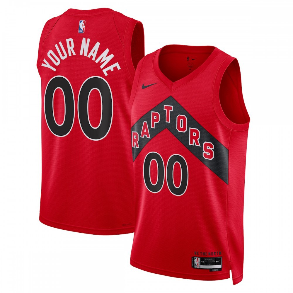 Men's Toronto Raptors 2022/23 Red Icon Swingman Jersey