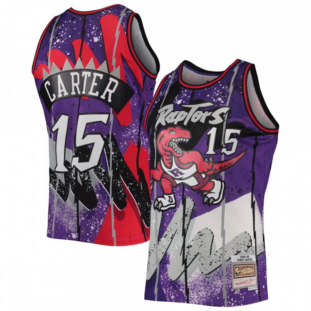 Women's Toronto Raptors Purple Throwback Jersey