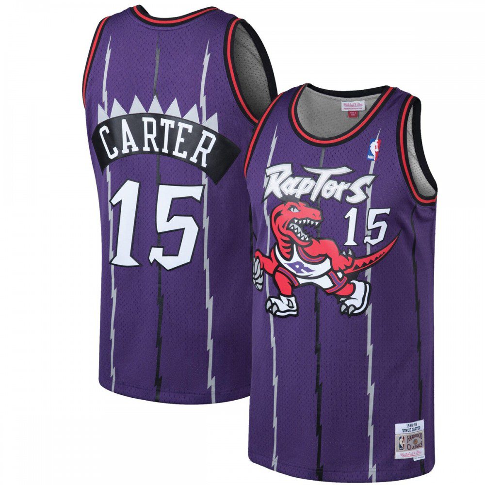 Men's Toronto Raptors Purple Throwback Jersey