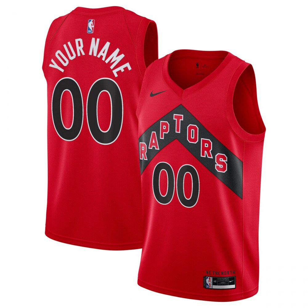 Kids' Toronto Raptors 2020/21 Red Icon Swingman Jersey