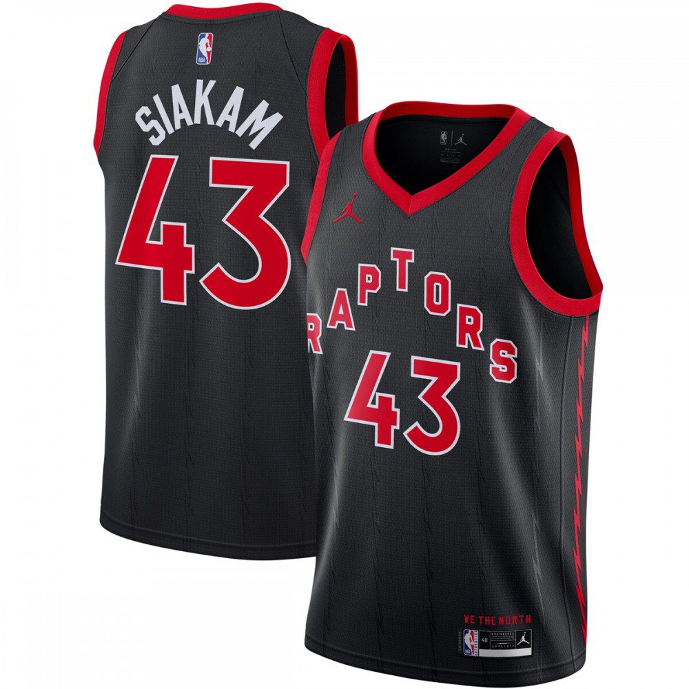 Women's Toronto Raptors 2020/21 Black Statement Swingman Jersey