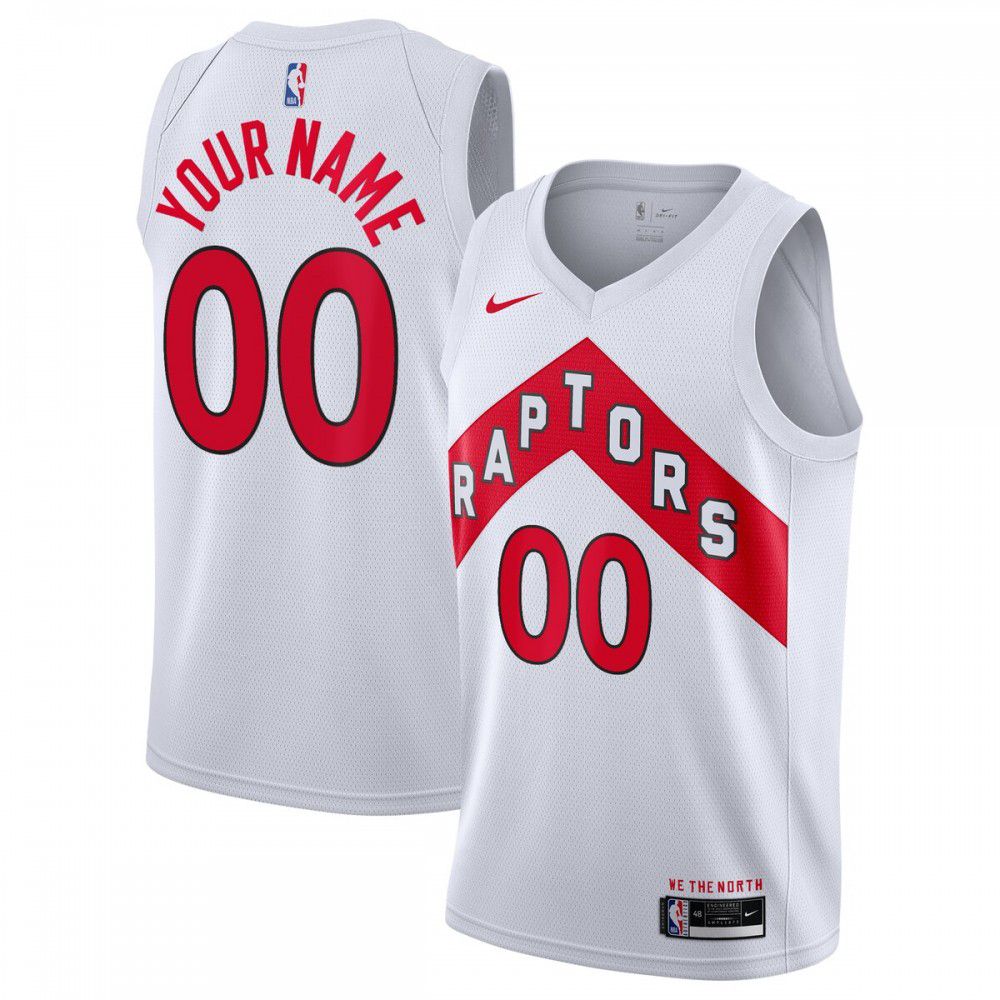 Men's Toronto Raptors 2020/21 White Swingman Jersey