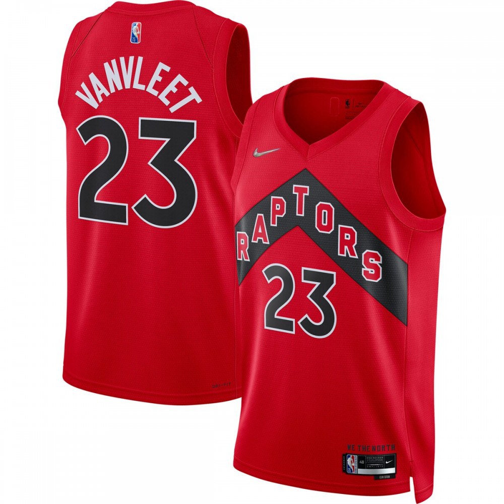 Women's Toronto Raptors 2021/22 Red Icon Swingman Jersey