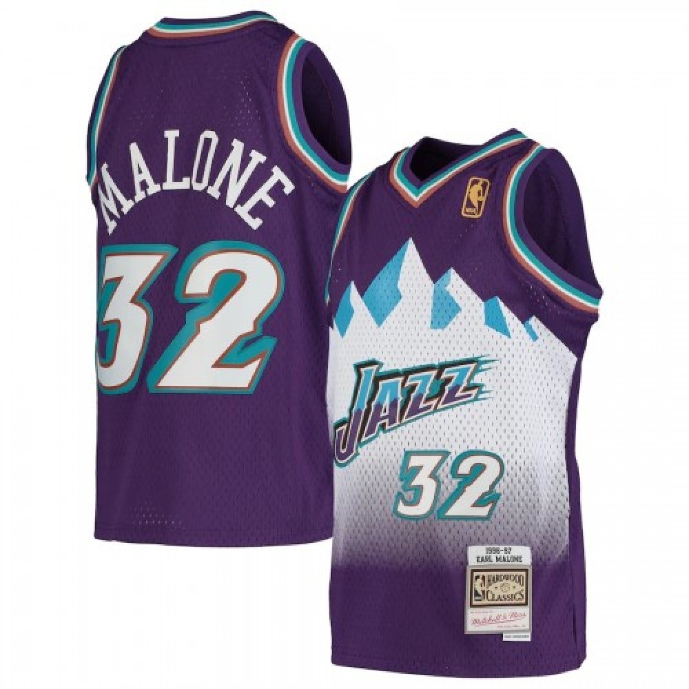Men's Utah Jazz Purple Throwback Jersey