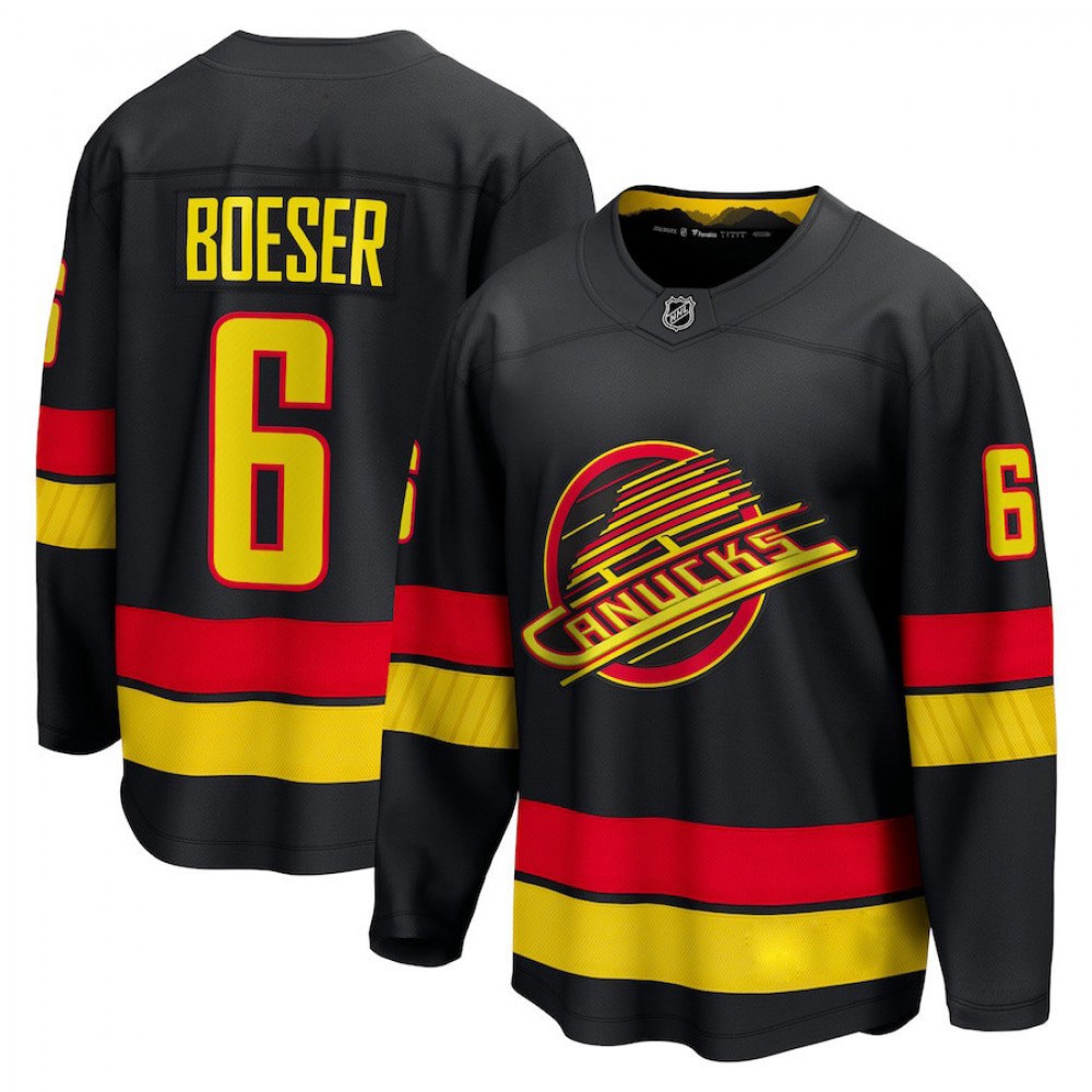 Kids' Vancouver Canucks Black Alternate Jersey