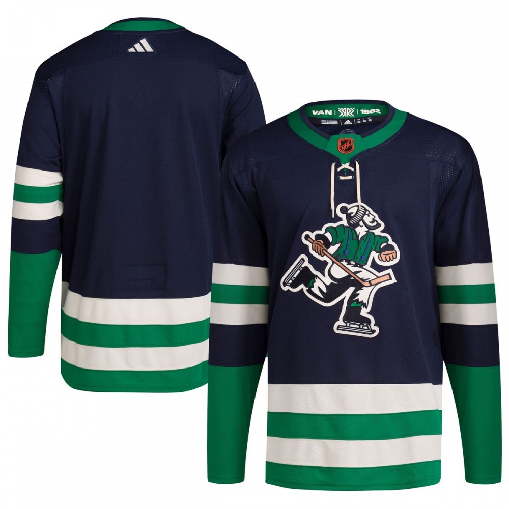 Women's Vancouver Canucks Navy Retro Jersey