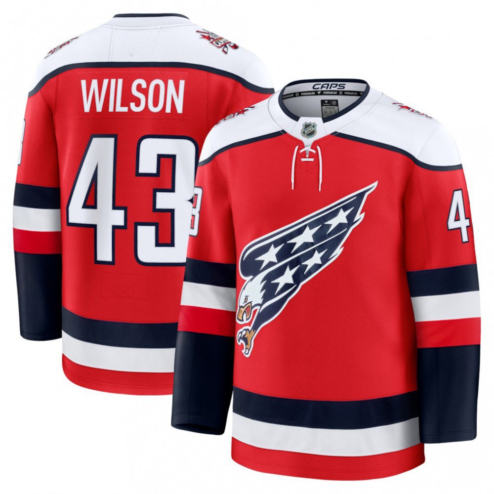 Kids' Washington Capitals Red Player Jersey