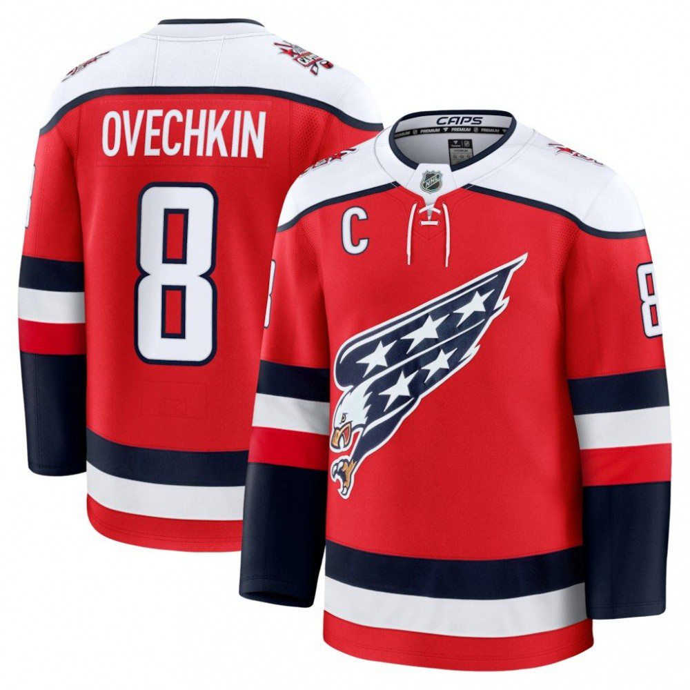 Women's Washington Capitals Red Player Jersey