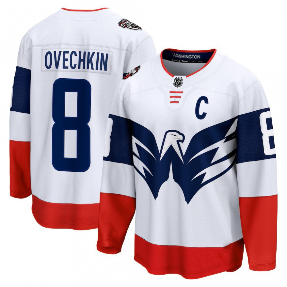 Men's Washington Capitals 2023 White Jersey