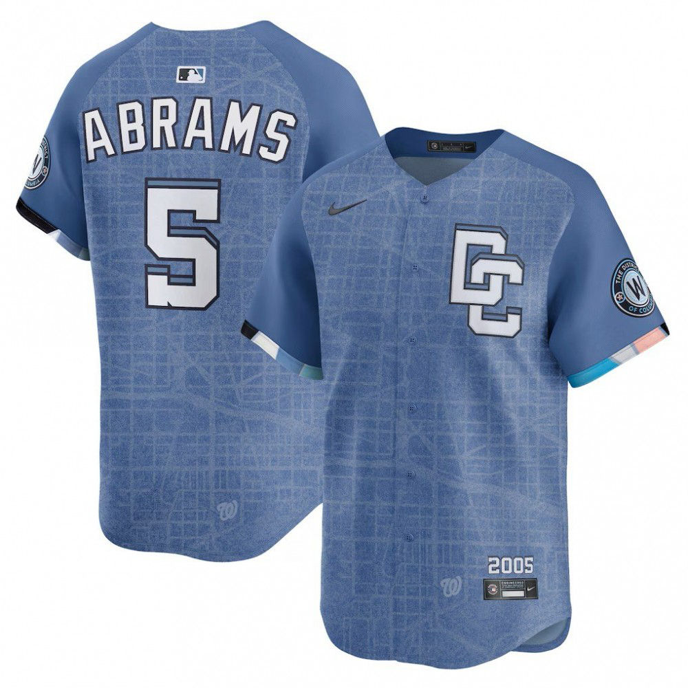 Men's Washington Nationals 2025 Blue City Limited Jersey