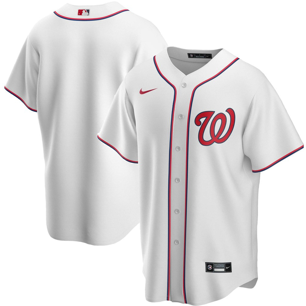 Women's Washington Nationals 2020 White Home Jersey