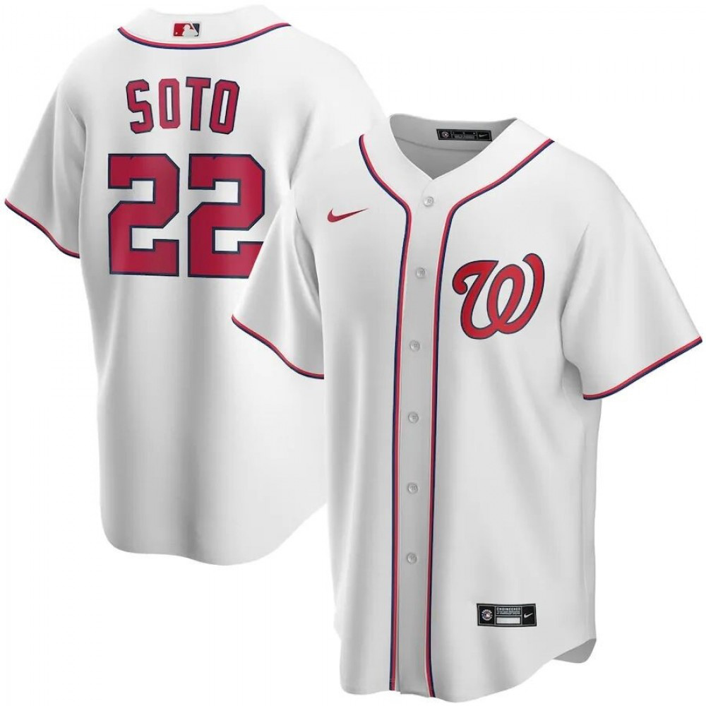 Women's Washington Nationals 2020 White Home Jersey