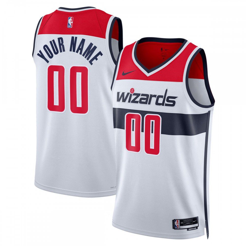 Men's Washington Wizards 2022/23 White Swingman Jersey