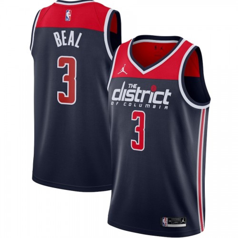 Kids' Washington Wizards 2020/21 Navy Statement Swingman Jersey
