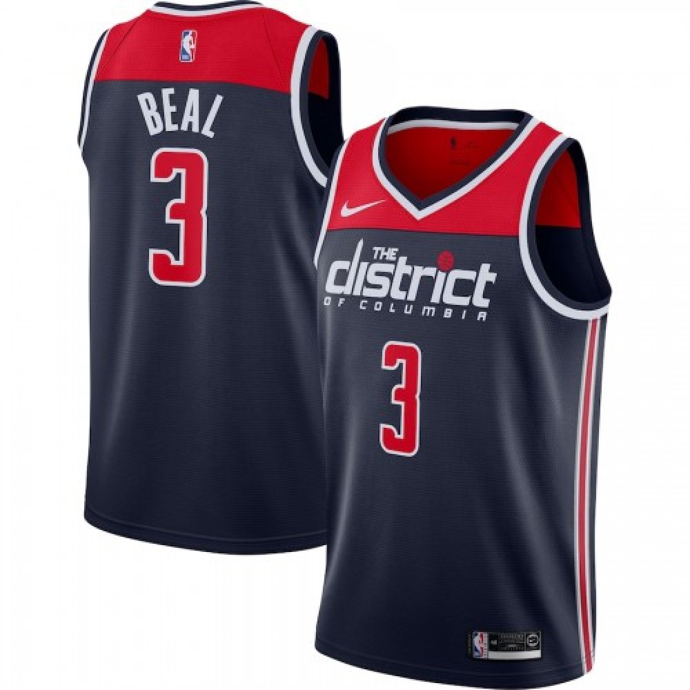Kids' Washington Wizards Navy Statement Swingman Jersey