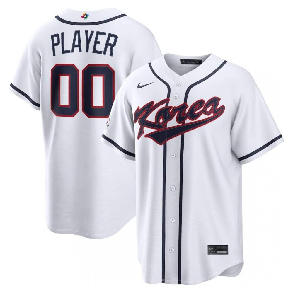 Men's Korea 2026 White Classic Jersey