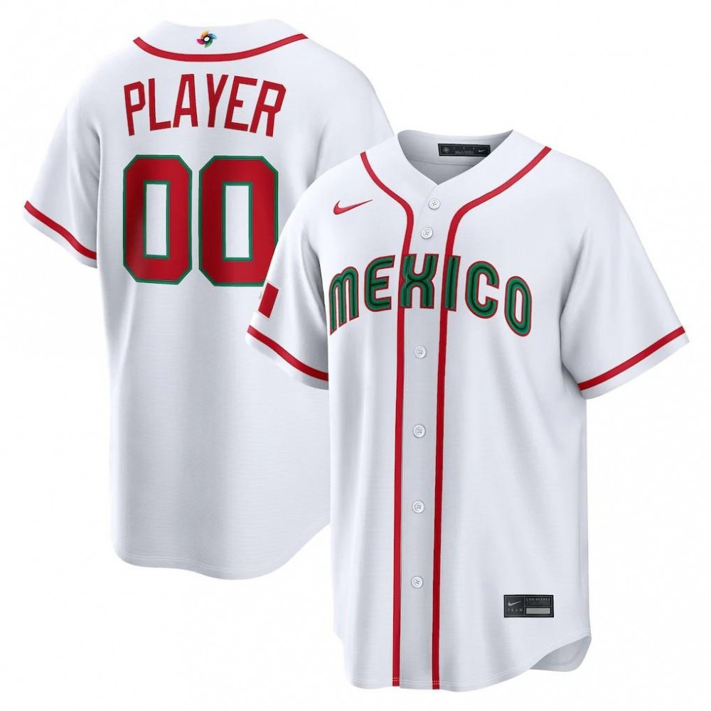 Women's Mexico 2026 White Classic Jersey