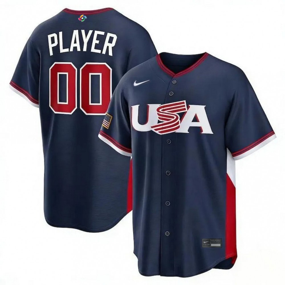 Men's USA 2026 Navy Classic Jersey