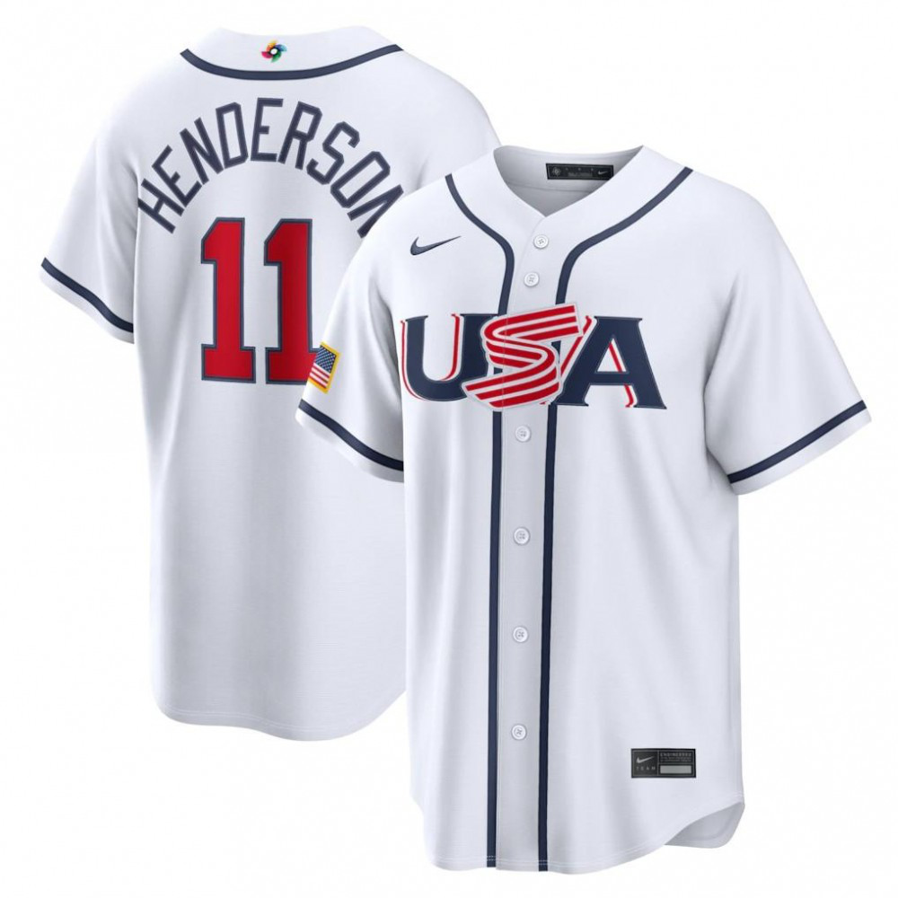 Kids' USA 2026 White Classic Jersey
