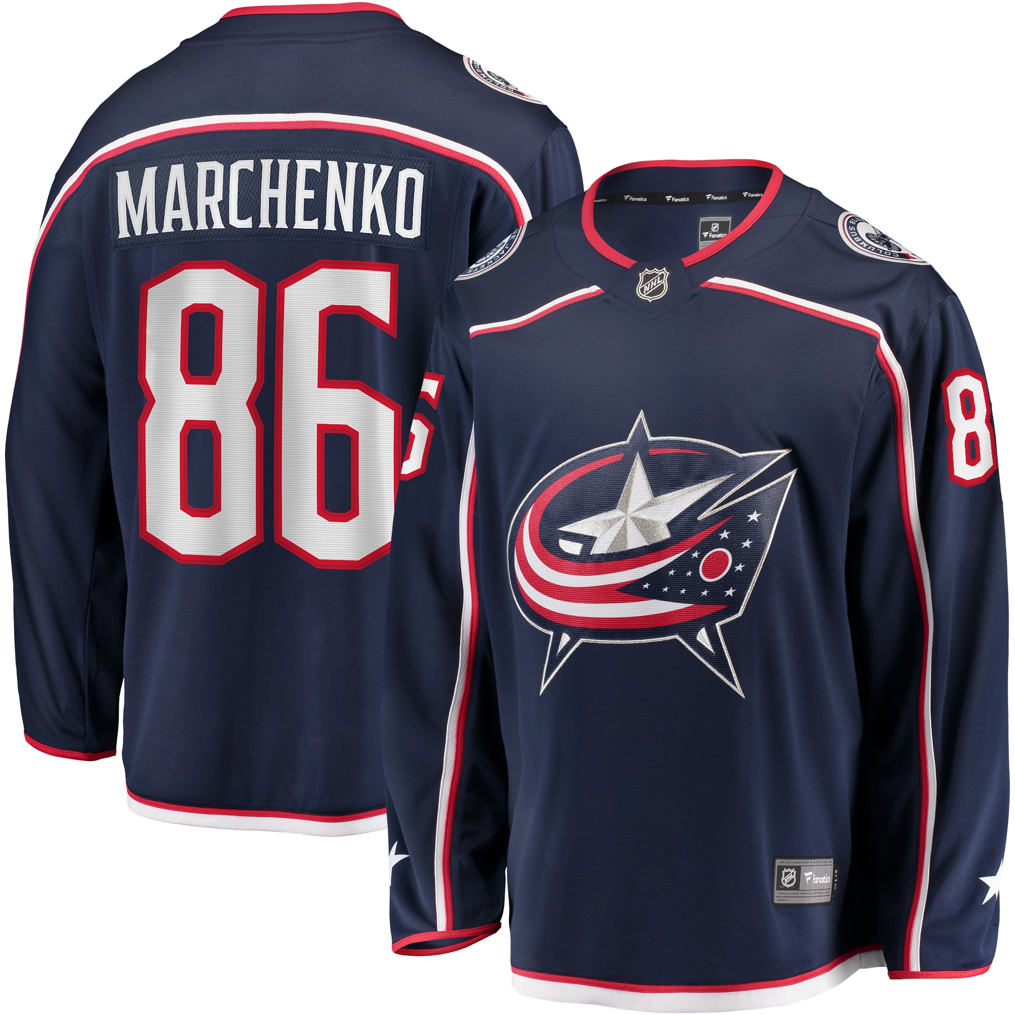 Women's Columbus Blue Navy Home Jersey