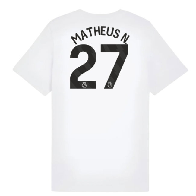 Men's Man City 2025/26 White City Tee
