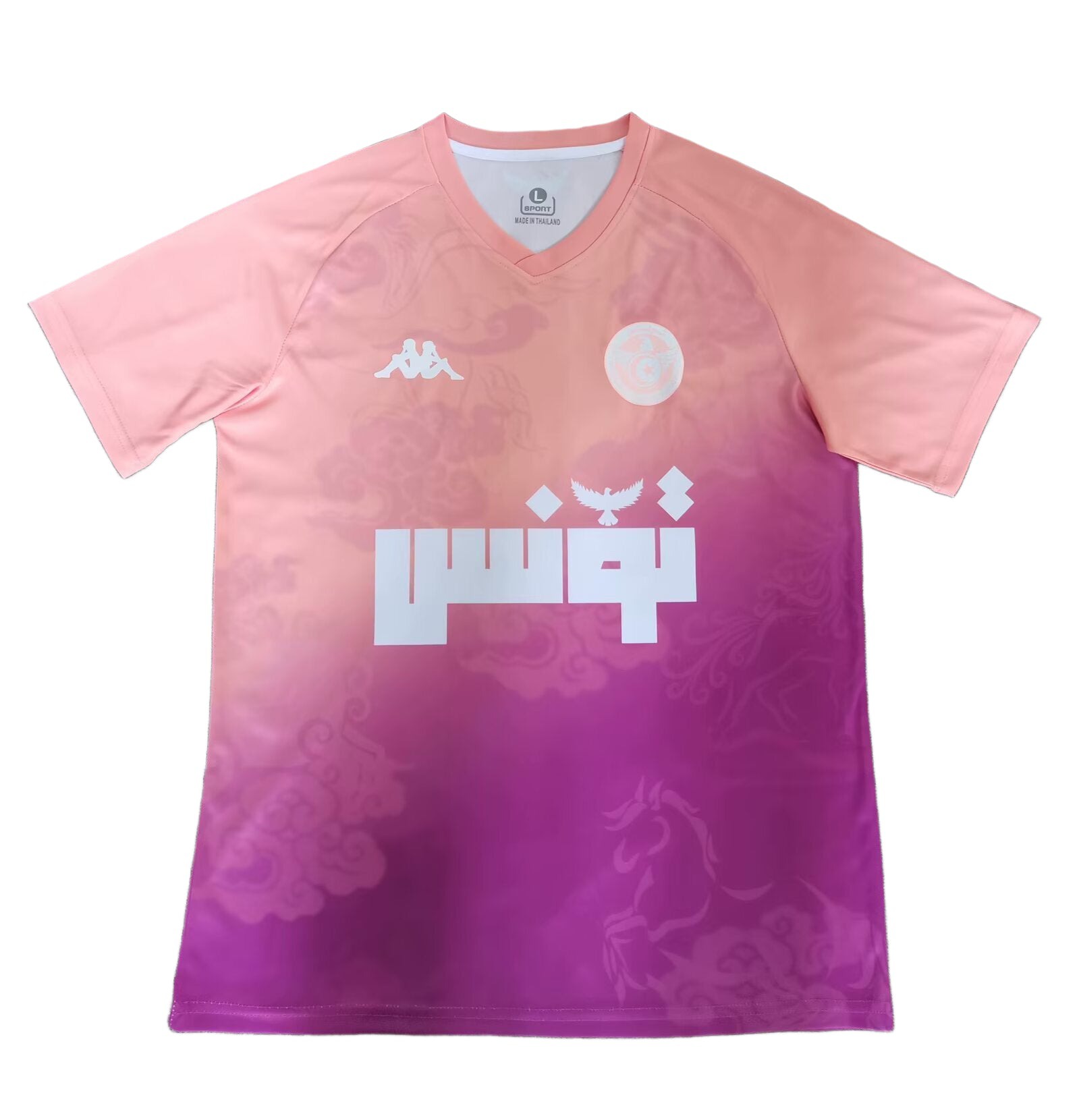 Men's Tunisia 2025/26 Pink Jersey