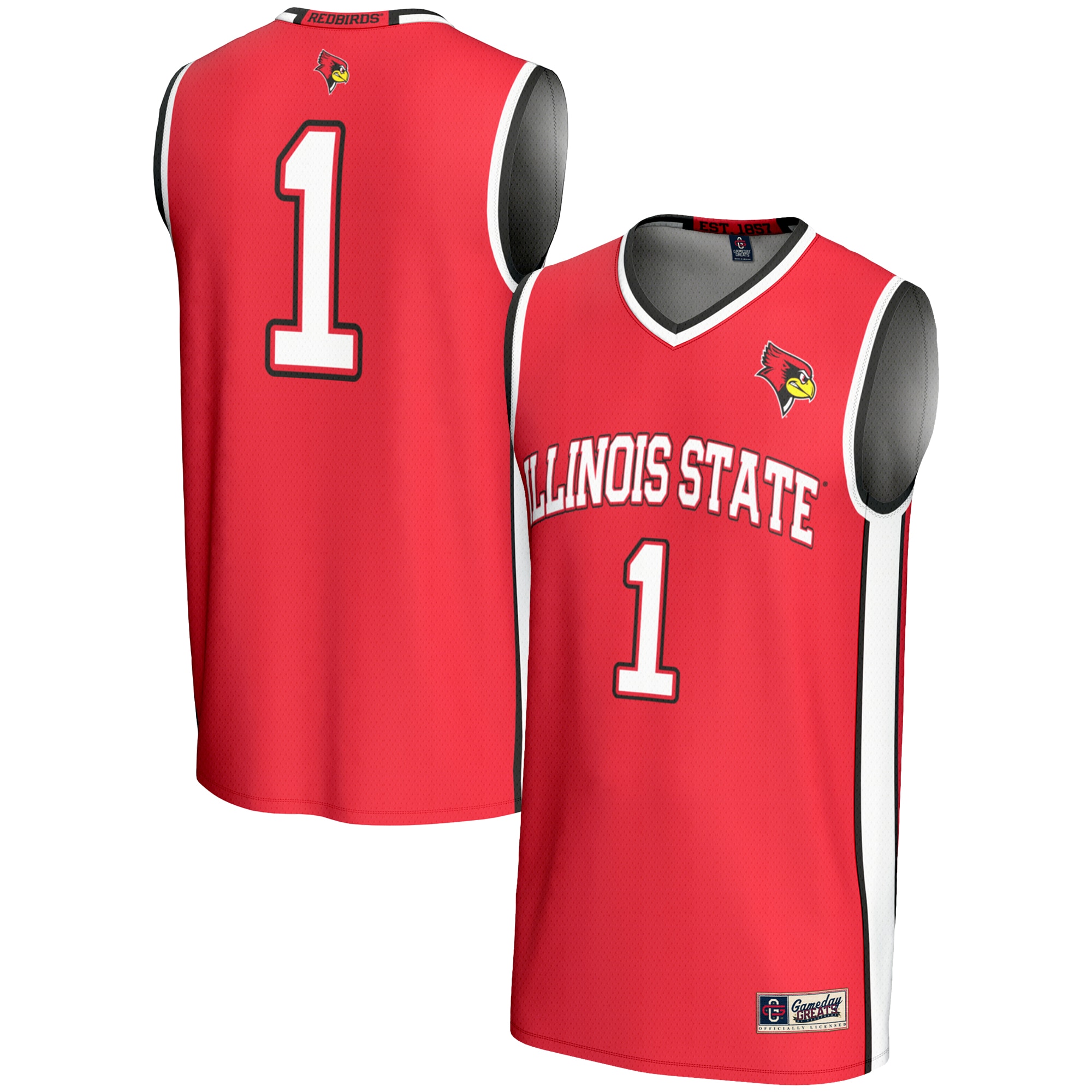Men's Illinois State Redbirds Red Jersey