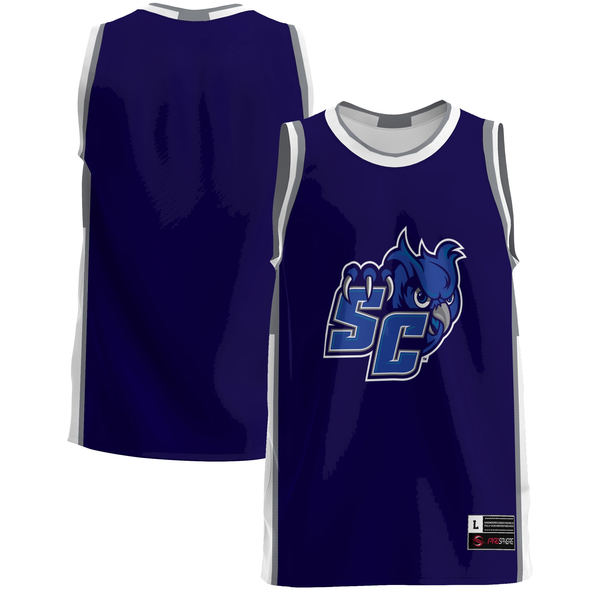 Women's Connecticut State Owls Blue Jersey