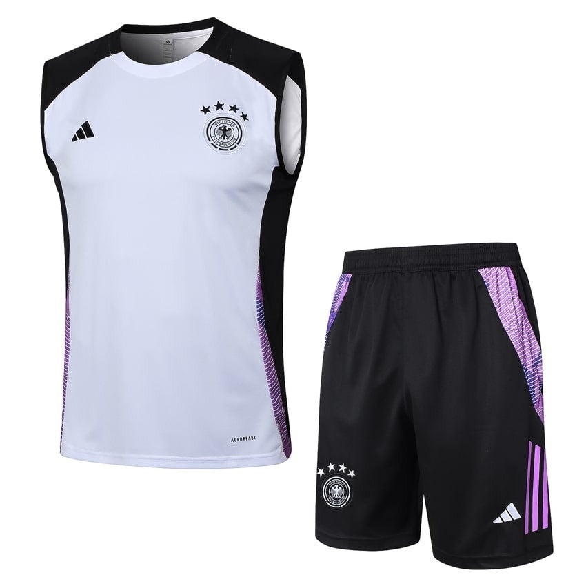 Men's Germany 2024/25 White Shorts
