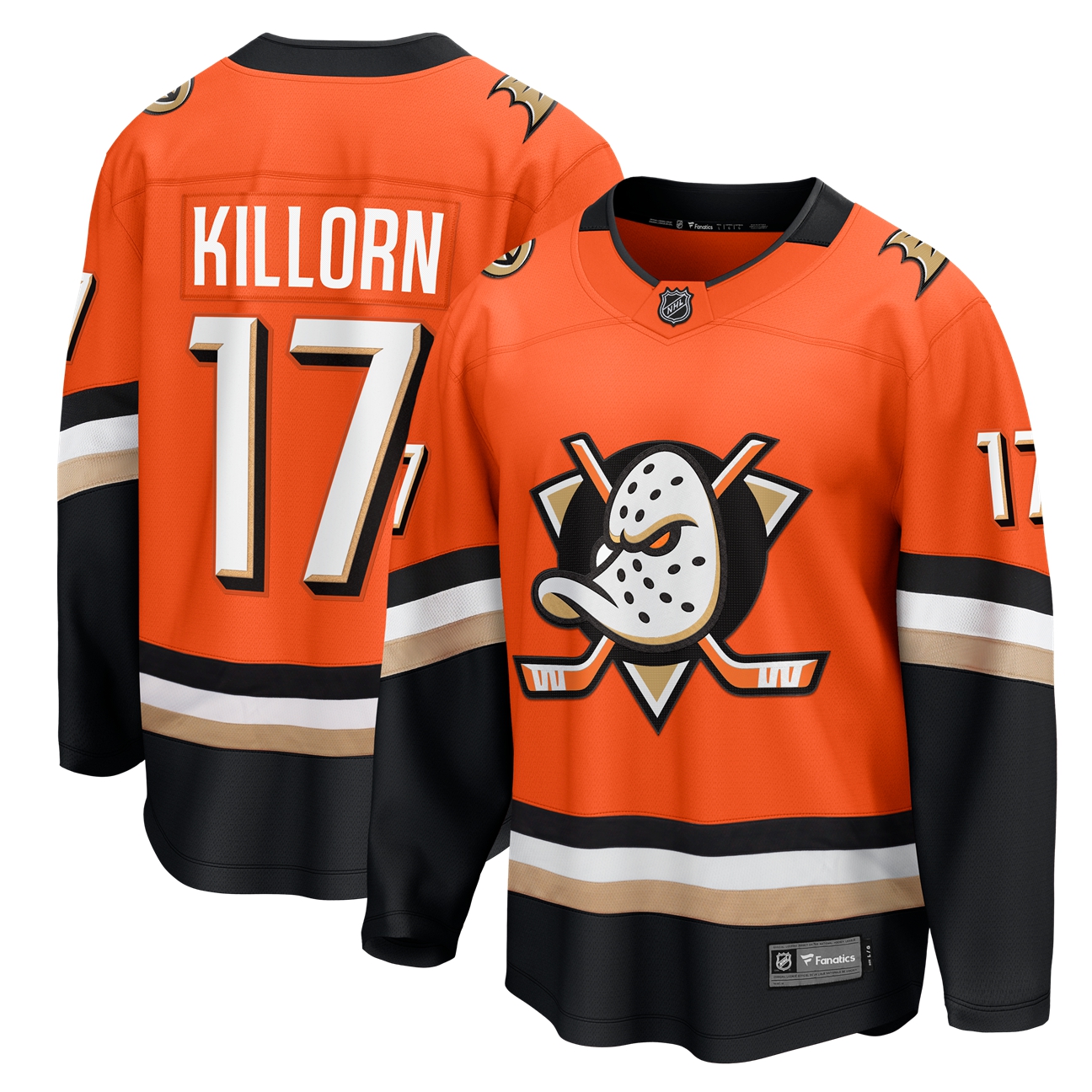 Women's Anaheim Ducks Orange Home Jersey