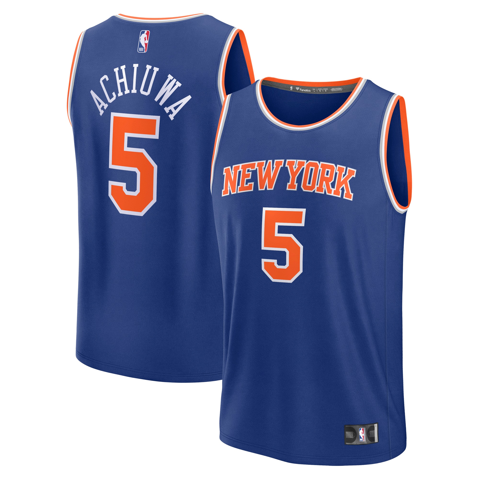 Women's New York Knicks Blue Icon Player Jersey