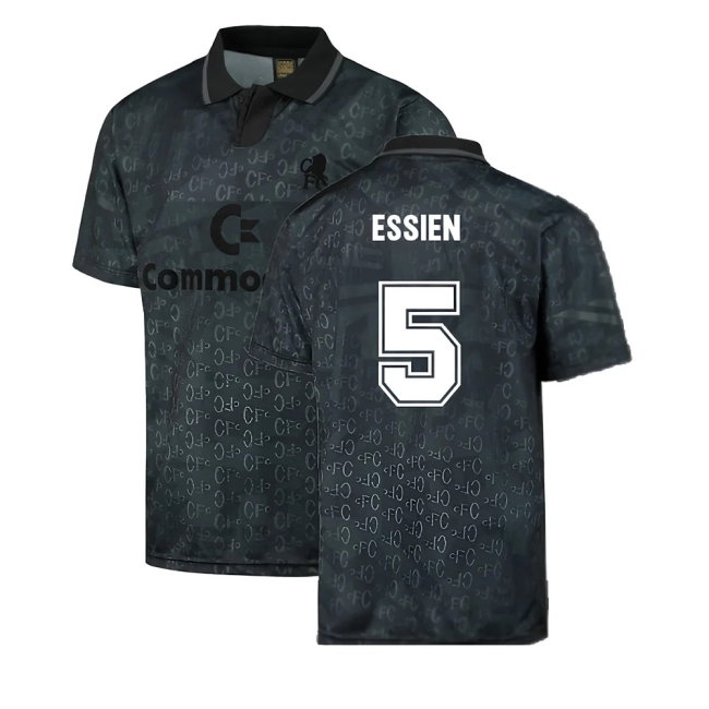 Women's Chelsea Black Retro Jersey