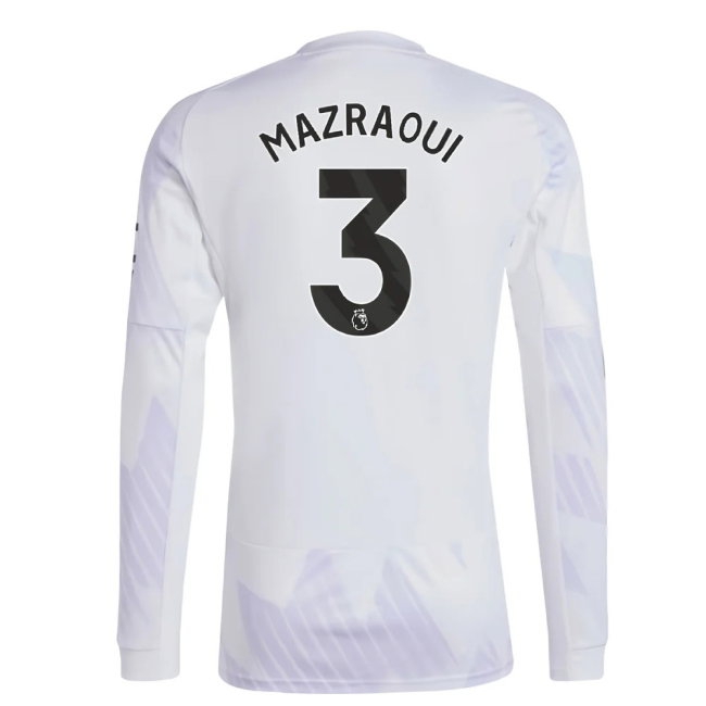 Men's Man Utd 2025/26 Away Long Sleeve Jersey