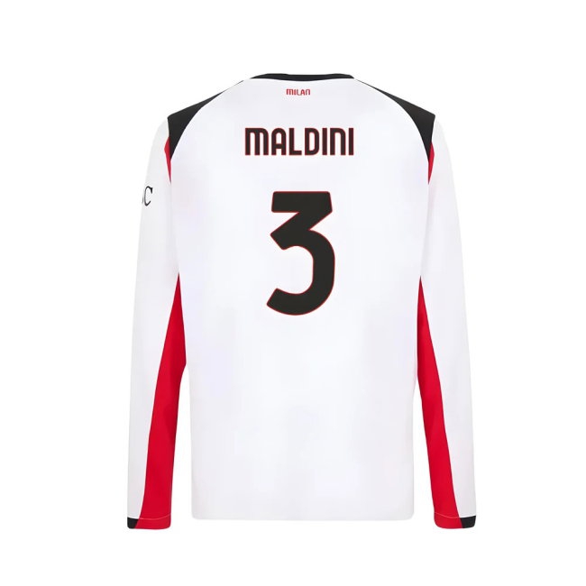 Women's AC Milan 2025/26 Away Long Sleeve Jersey