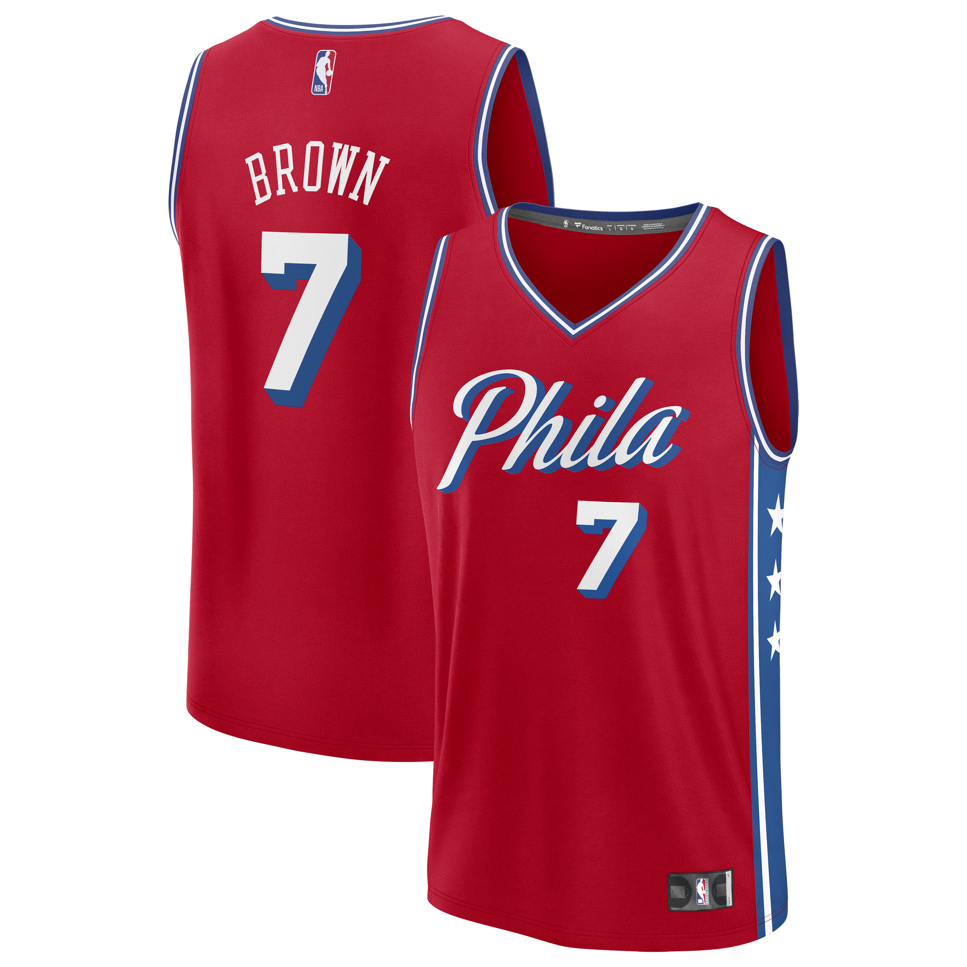 Women's Philadelphia 76ers Brown Statement Jersey