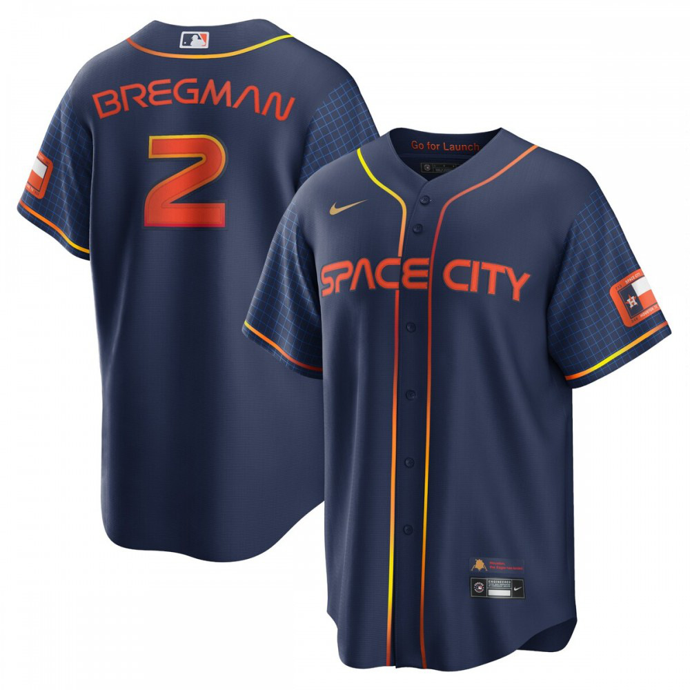 Men's Houston Astros 2022 Navy City Player Jersey