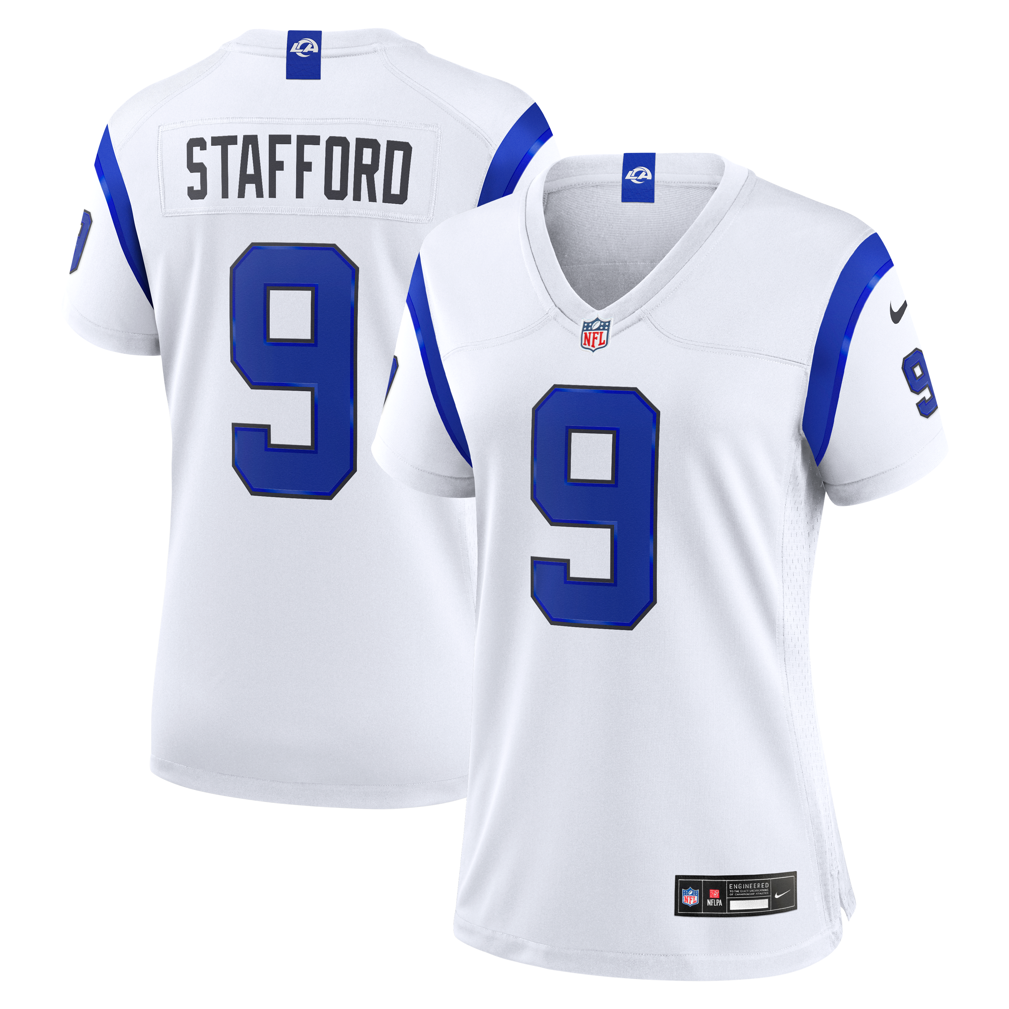 Men's Los Angeles Rams White Game Jersey
