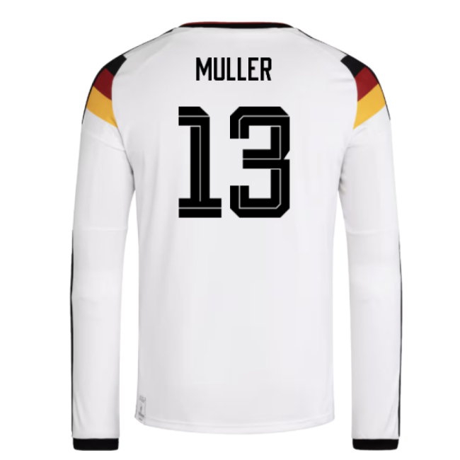 Men's Germany 2026/27 Home Long Sleeve Jersey